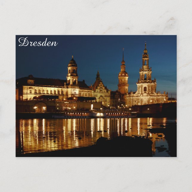 Postal Dresden, Alemania (Anverso)