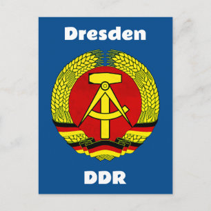Postal Dresden, DDR, Dresden, Alemania - Ossi de Alemania