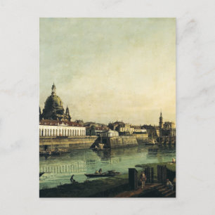 Postal Dresden de la ribera derecha del Elba