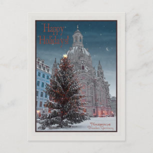 Postal Dresden - Frauenkirche Tannenbaum - HH WB