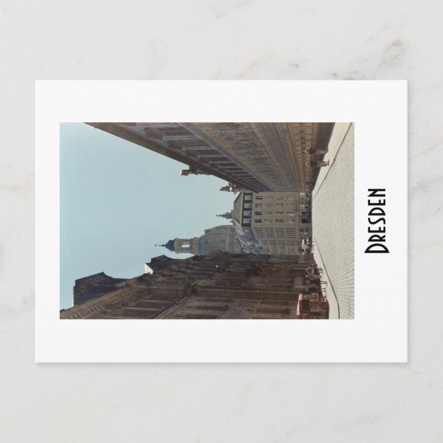 Postal Dresden Postcard (Anverso)