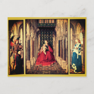 Postal Dresden Triptych (por Jan van Eyck, 1437)