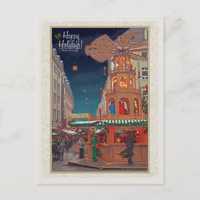 Postal Dresden - Weihnachtspyramida - HH W (Anverso)