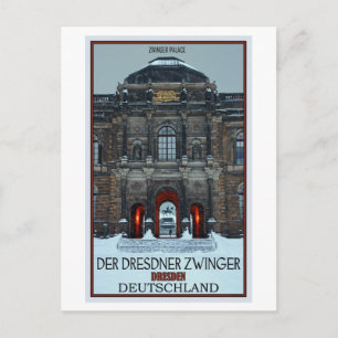 Postal Dresden - Zwinger Palace Winter P