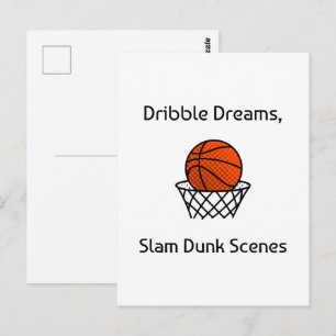 Postal Dribble Dreams, Escenas de Mate de Baloncesto