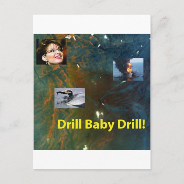 Postal Drill Baby Drill (Anverso)