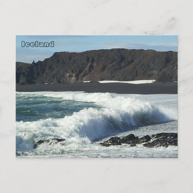 Postal Dritvik, Islandia occidental (Anverso)