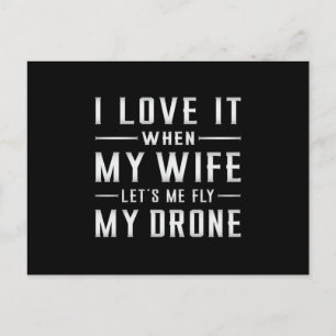 Postal Drones piloto de drones Quadcopter FPV Idea de reg