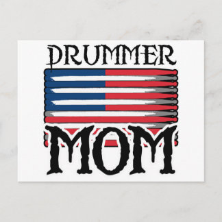 Postal Drummer Mom