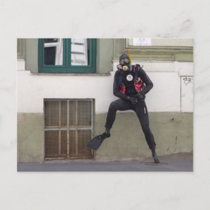 Postal Dry Scuba Diver