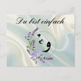 Postal Du bist einfach "wow"