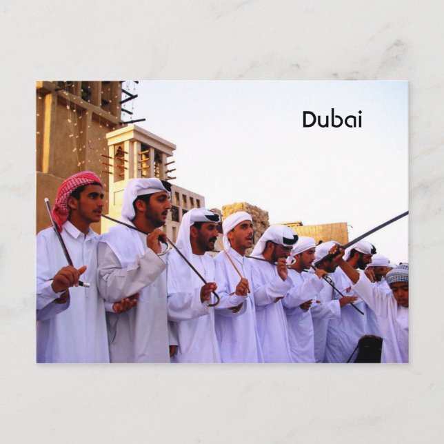 Postal Dubai (Anverso)