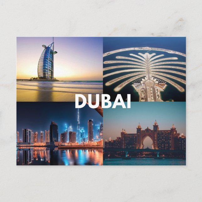 Postal Dubai (Anverso)
