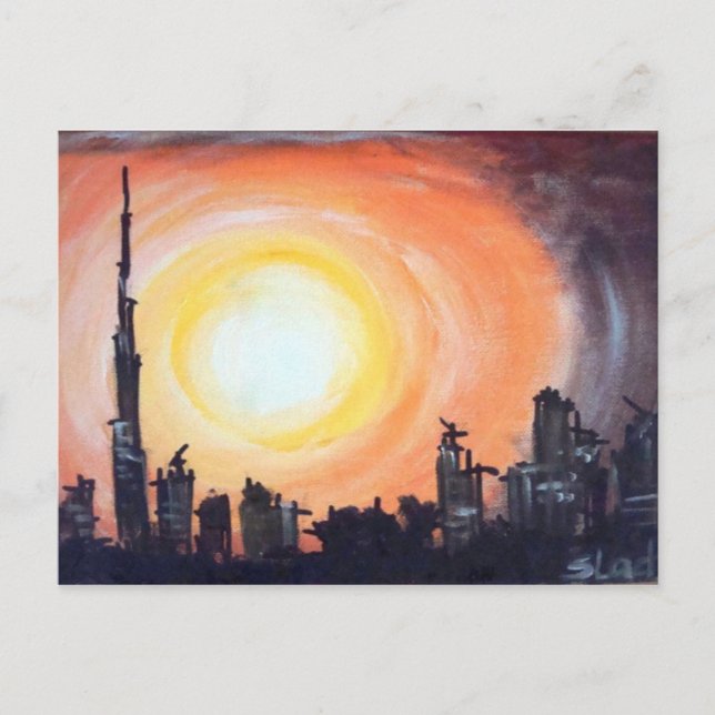 Postal dubai (Anverso)