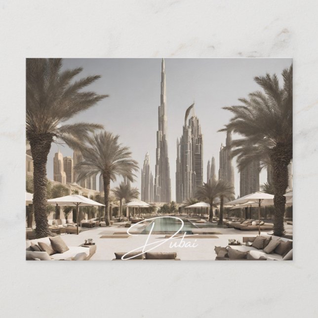 Postal Dubai (Anverso)