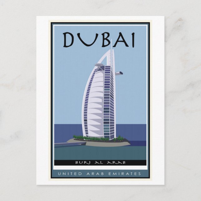 Postal Dubai (Anverso)