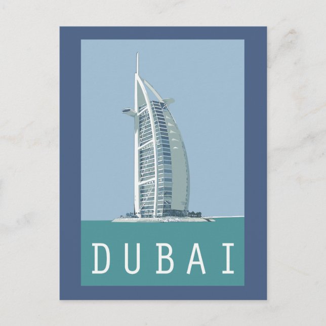 Postal Dubai Burj al Arab (Anverso)
