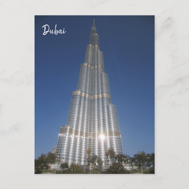 Postal dubai burj khalifa (Anverso)