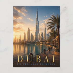 Postal Dubai Burj Khalifa REALMS