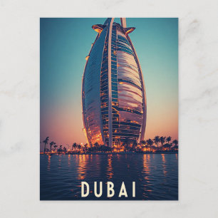 Postal Dubai Emiratos Árabes Unidos Paisaje Urbano Viaje