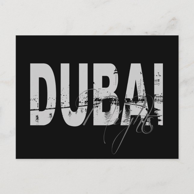 Postal Dubai Nights (Anverso)
