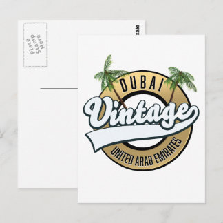 Postal Dubai Vintage Emiratos Árabes Unidos 
