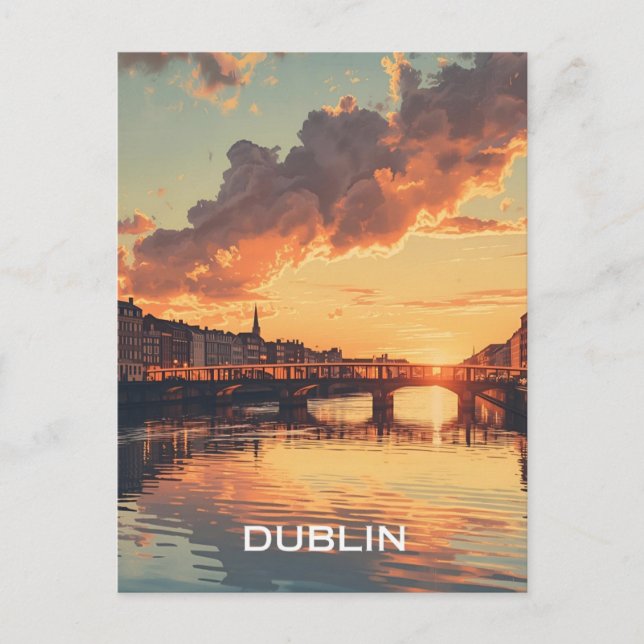 Postal Dublín (Anverso)