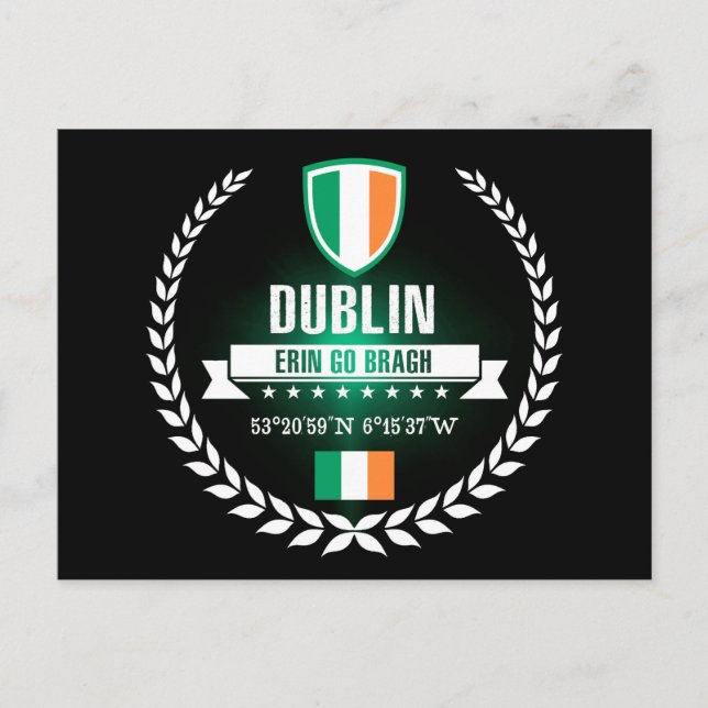 Postal Dublín (Anverso)