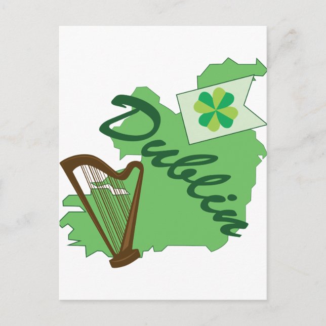 Postal Dublín (Anverso)