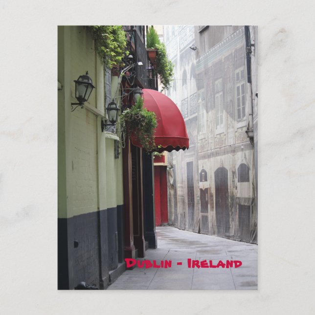 Postal Dublin Alley (Anverso)
