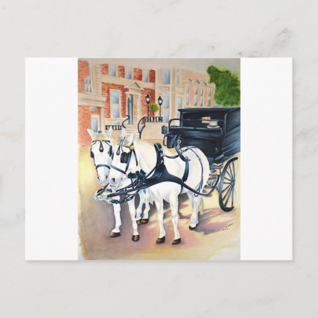 Postal Dublin Carriage a través de St Stephens Green (Anverso)