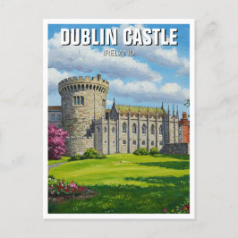Postal Dublin Castle Ireland Travel