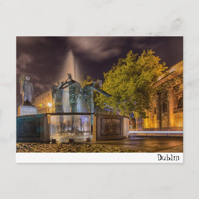 Postal Dublin City (Anverso)