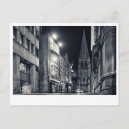 Postal Dublín City Night