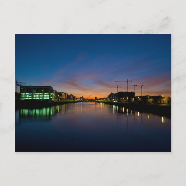 Postal Dublin Dusk (Anverso)