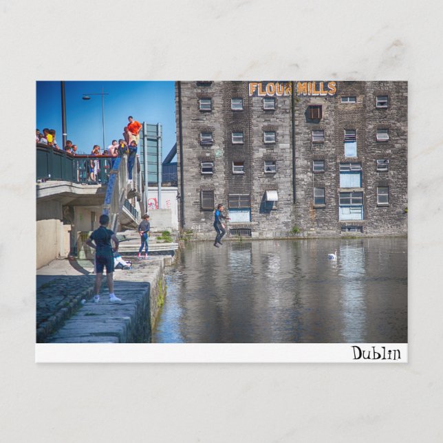 Postal Dublin / Grand Canal (Anverso)