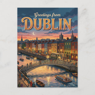 Postal Dublín Irlanda