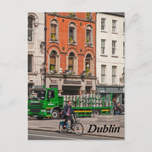 Postal Dublín, Irlanda (Anverso)