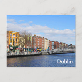 Postal Dublín. Irlanda