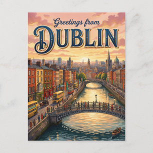 Postal Dublín Irlanda