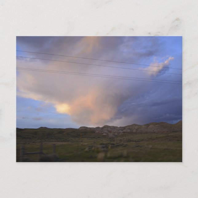 Postal Dubois, Wyoming  (Anverso)