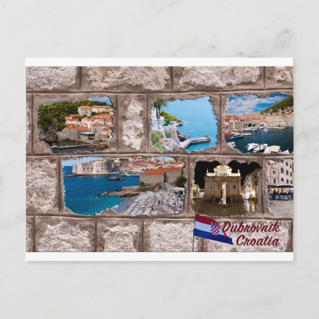 Postal Dubrovnik (Anverso)
