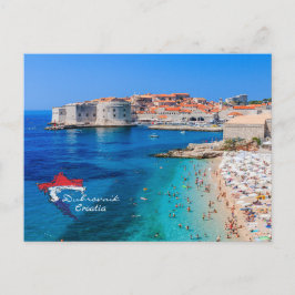 Postal Dubrovnik | Croacia | Hrvatska | Mar Adriático