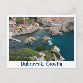 Postal Dubrovnik desde arriba