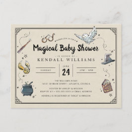 Postal Ducha de bebé de Harry Potter 