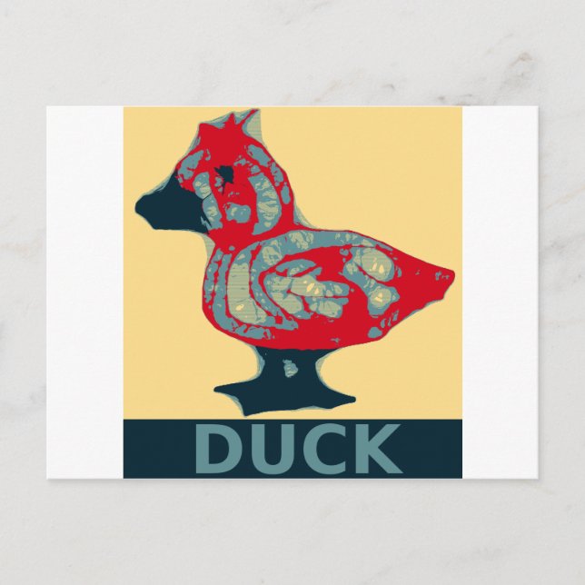 Postal Duck Hope (Anverso)