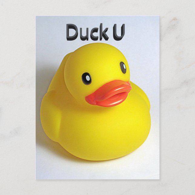 Postal Duck U (Anverso)