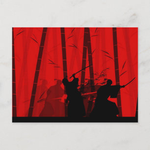 Postal Duel en el Bambú Rojo - Samurai