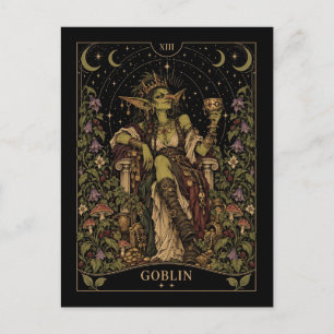 Postal Duende, Arte del Tarot Starlit