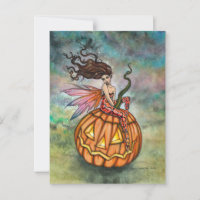 Duende del arte de hadas de Halloween de Molly Har